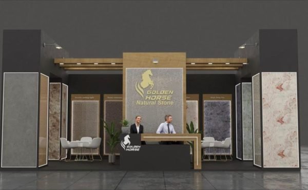 Golden horse 3D Booth Design