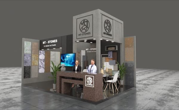 MT Stones 3D Booth Design 1